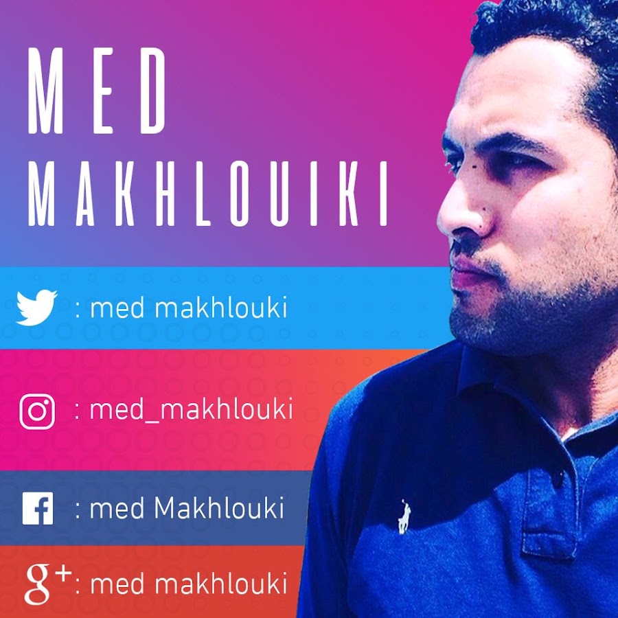 Med Makhlouki رمز قناة اليوتيوب