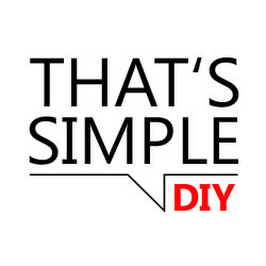 DIY-THAT'S SIMPLE YouTube channel avatar