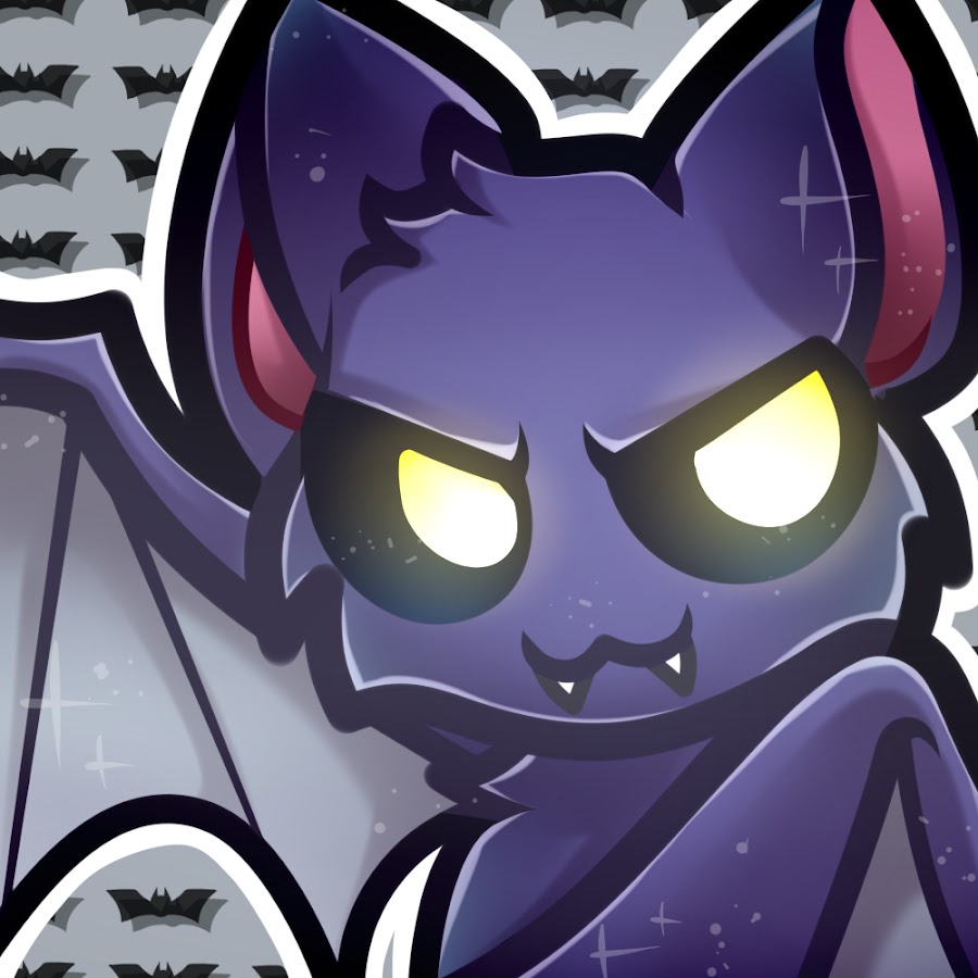 black bat A8T YouTube channel avatar