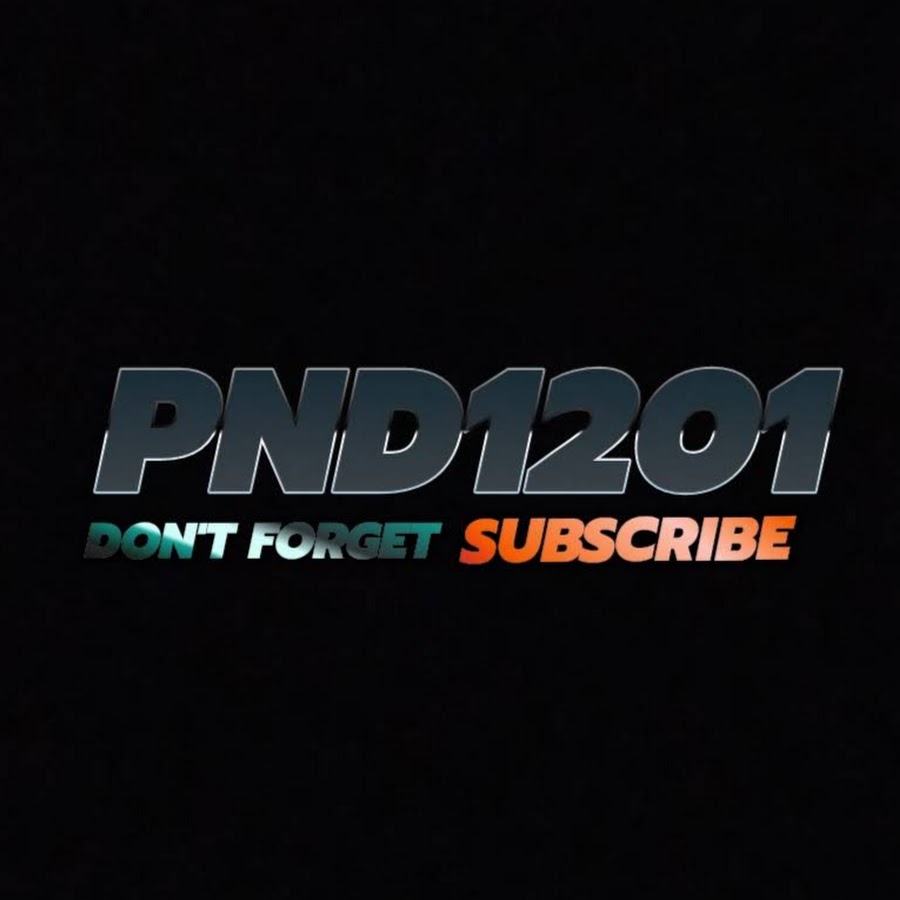 PND1201 Channel رمز قناة اليوتيوب