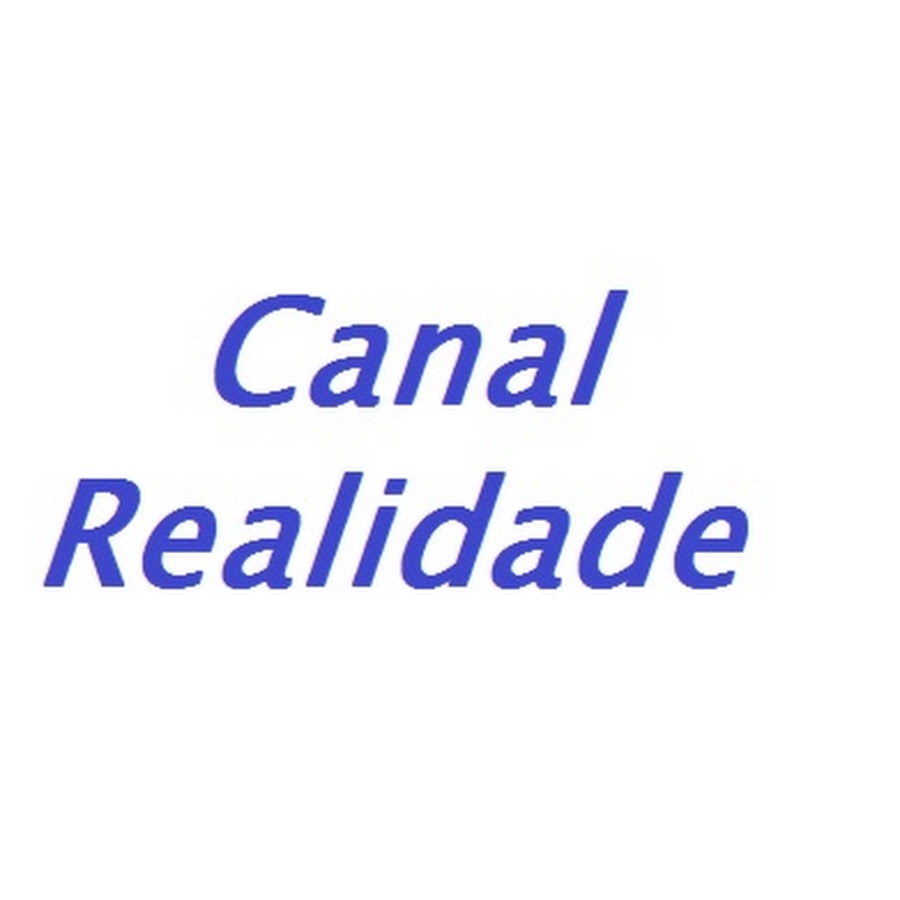 CANAL REALIDADE Avatar canale YouTube 