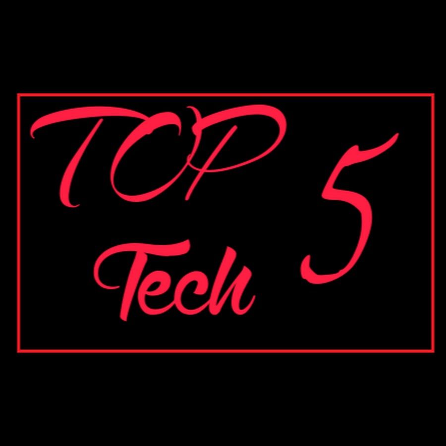 Top 5 tech YouTube 频道头像