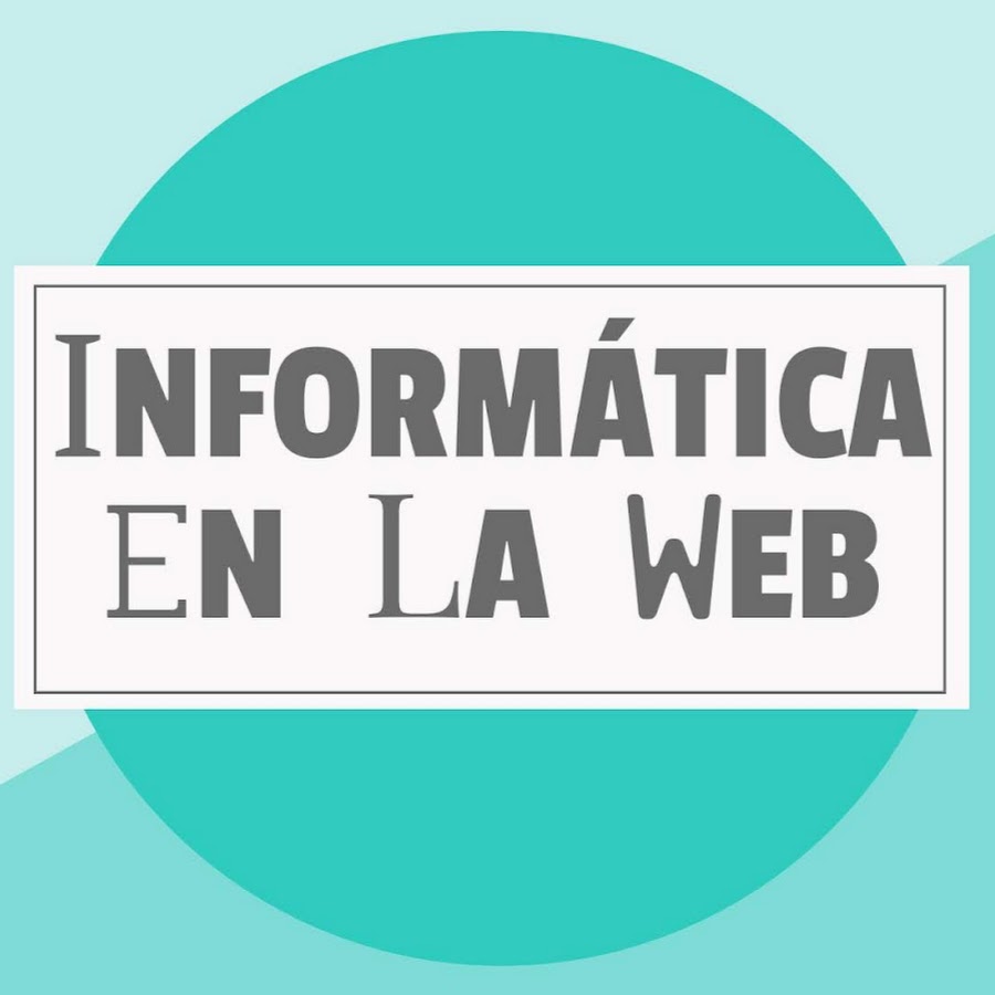 InformÃ¡tica en la Web YouTube kanalı avatarı