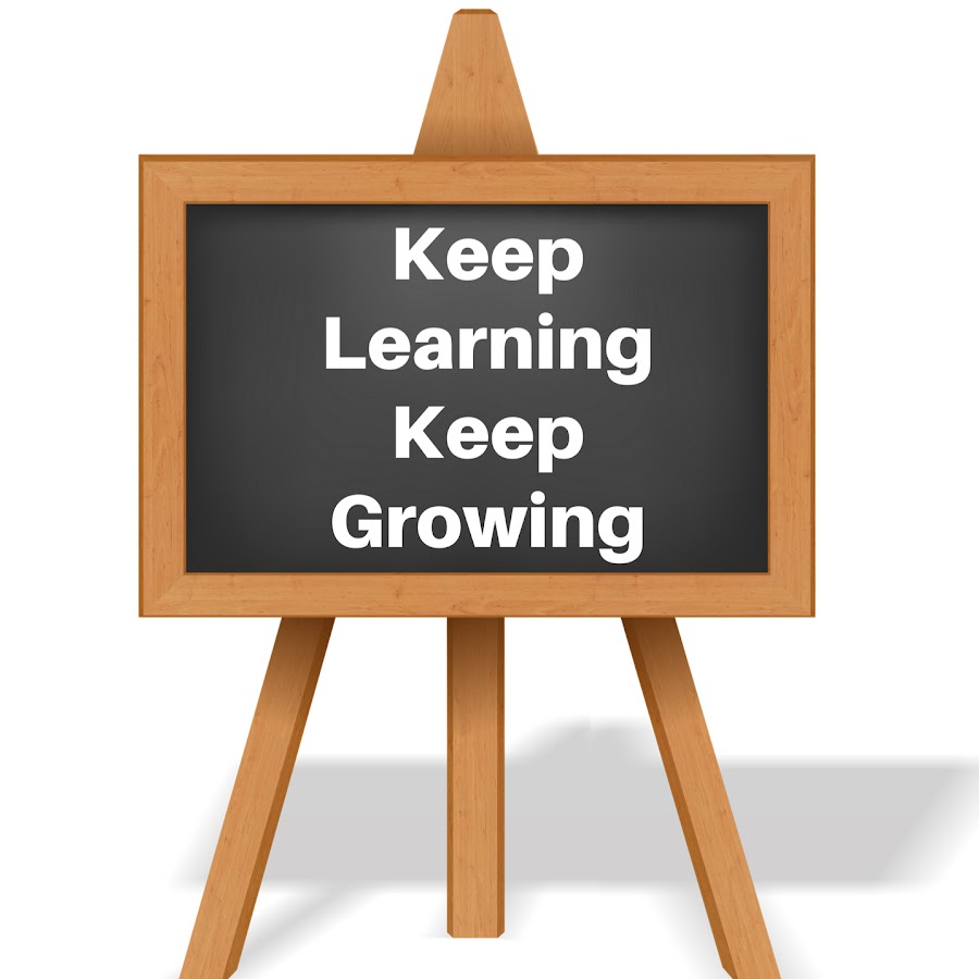 Keep Learning Keep Growing رمز قناة اليوتيوب