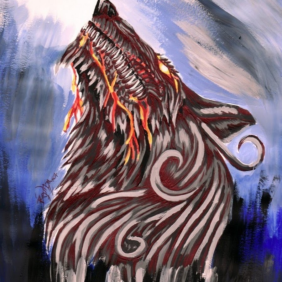 Гарм эскиз тату