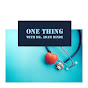 One Thing Podcast with Dr. Adam Rinde YouTube Profile Photo