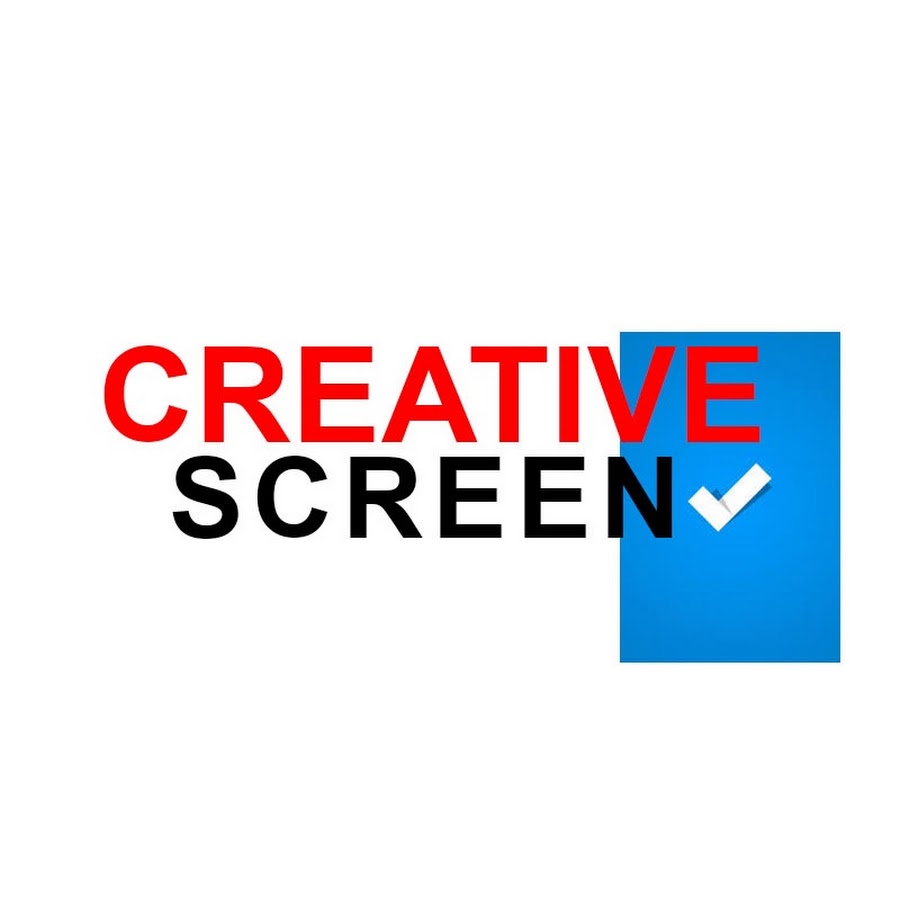 Creative screen YouTube channel avatar