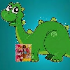 ( ?° ?? ?°) Tańczący Dinozaur z Planety Dzieci Neo, który trzyma
