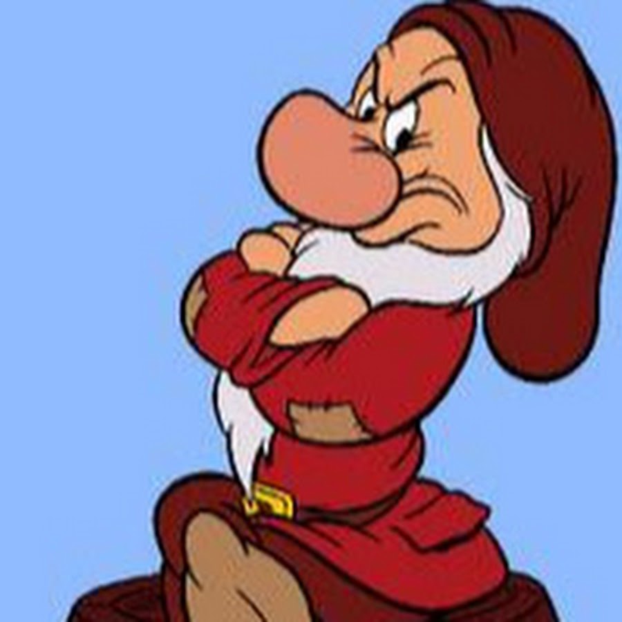 Ворчун из белоснежки картинки