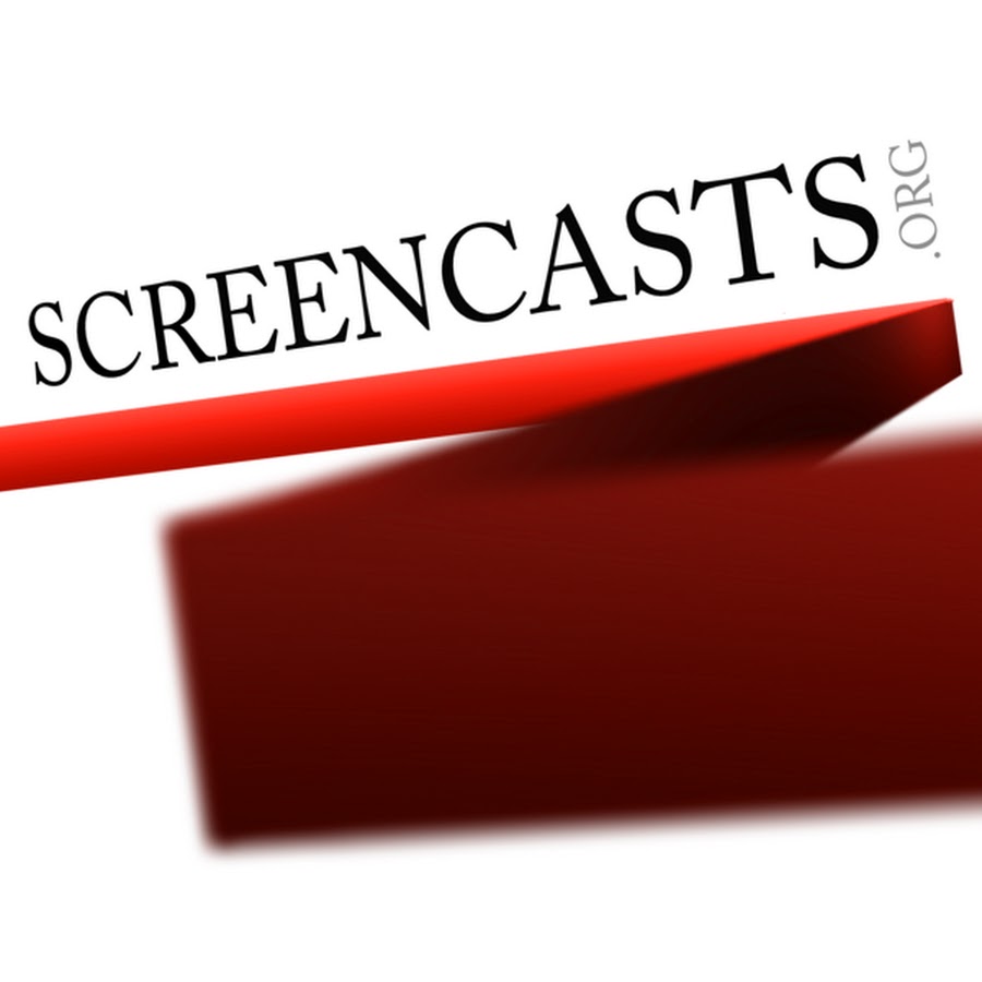 Screencasts dot org यूट्यूब चैनल अवतार