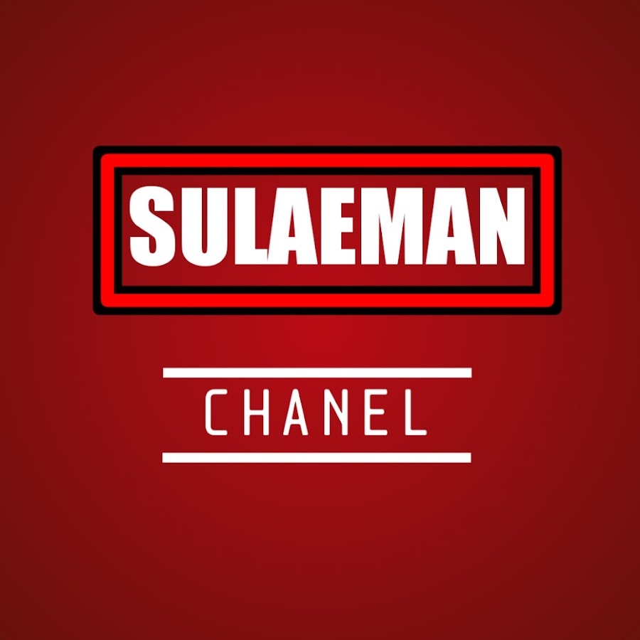 SULAEMAN CHANEL YouTube channel avatar