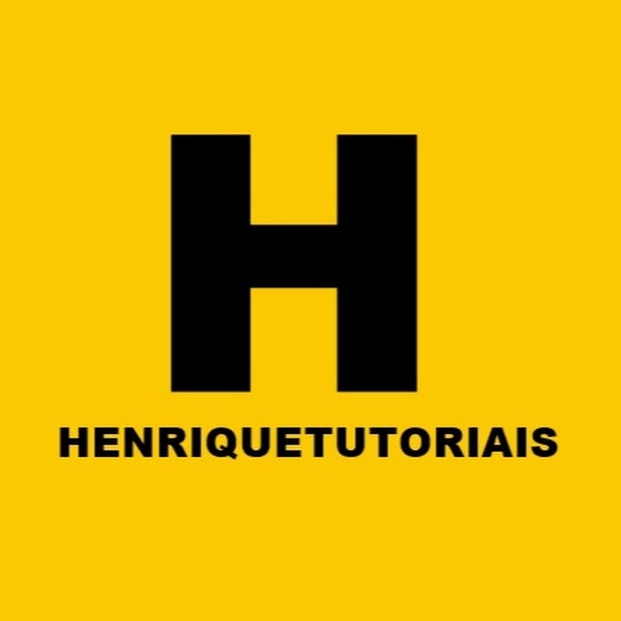 HenriqueTutoriais Awatar kanału YouTube