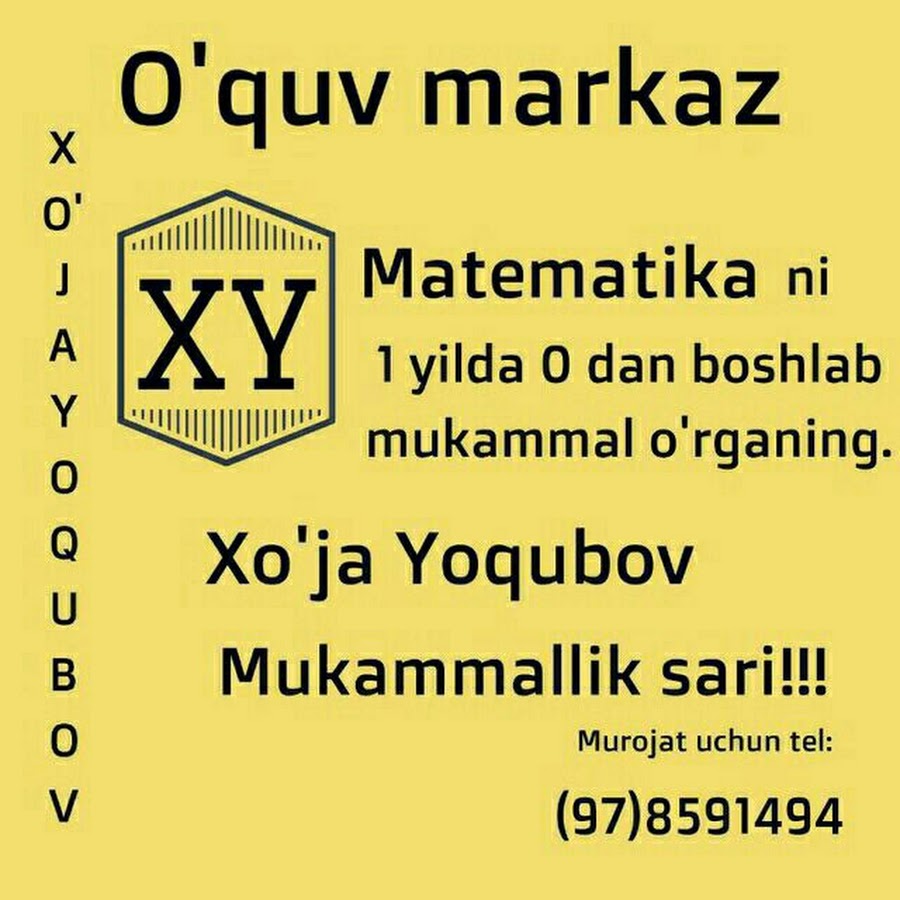 Xy Khoja Yoqubov Youtube