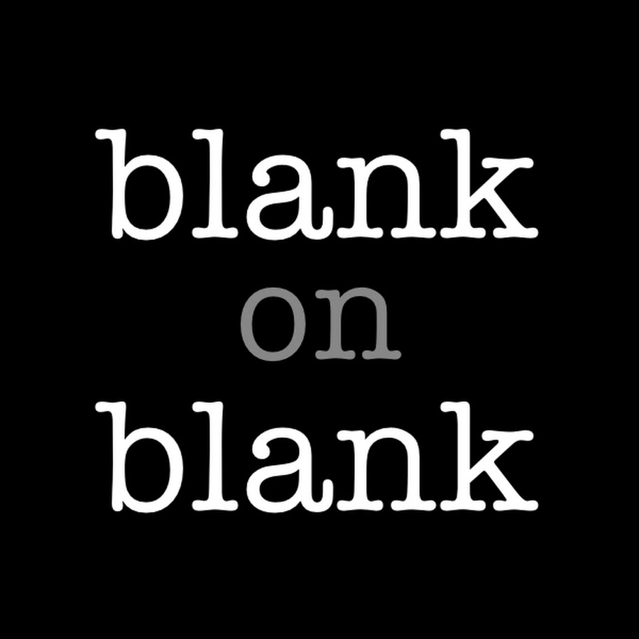 Blank on Blank YouTube channel avatar