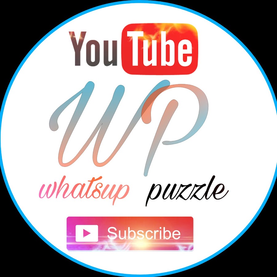 Whatsup Puzzle رمز قناة اليوتيوب