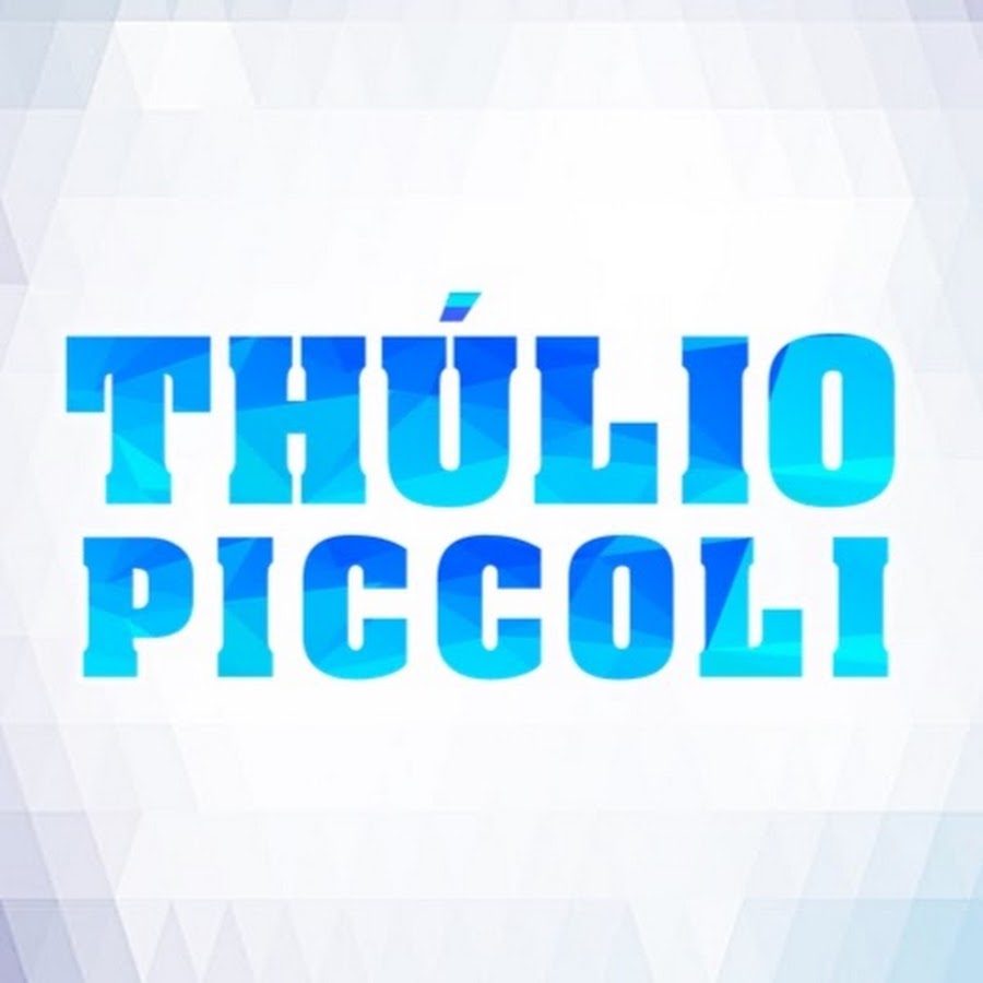 ThÃºlio Piccoli Аватар канала YouTube