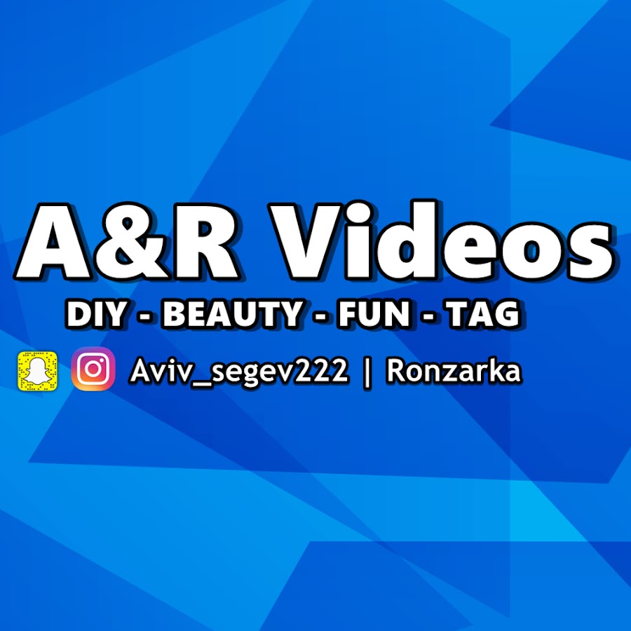 A&R VIDEOS YouTube channel avatar