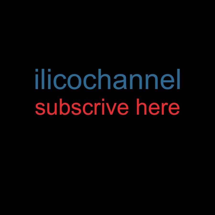 ilicochannel Аватар канала YouTube