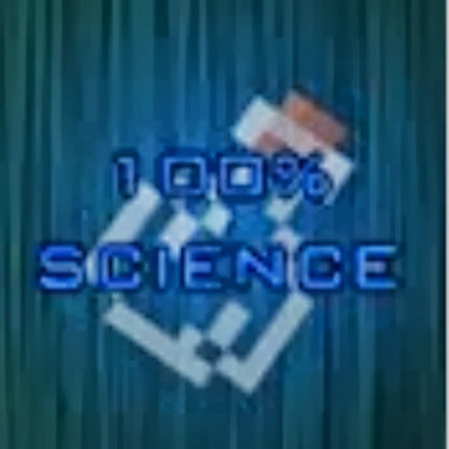 100%science YouTube channel avatar