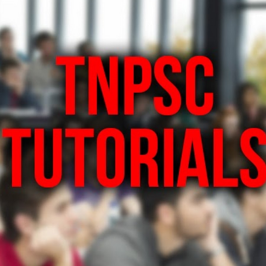 TNPSC tutorials ইউটিউব চ্যানেল অ্যাভাটার