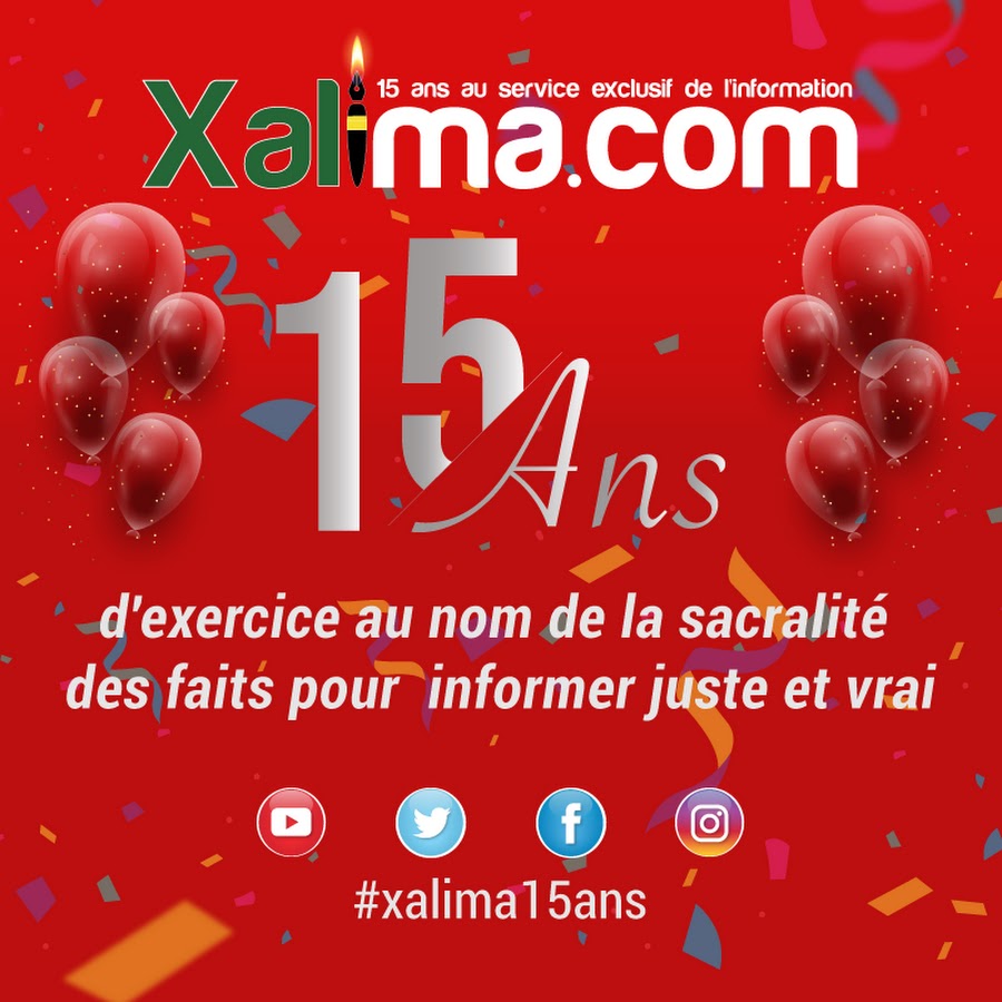 Xalima TV ইউটিউব চ্যানেল অ্যাভাটার