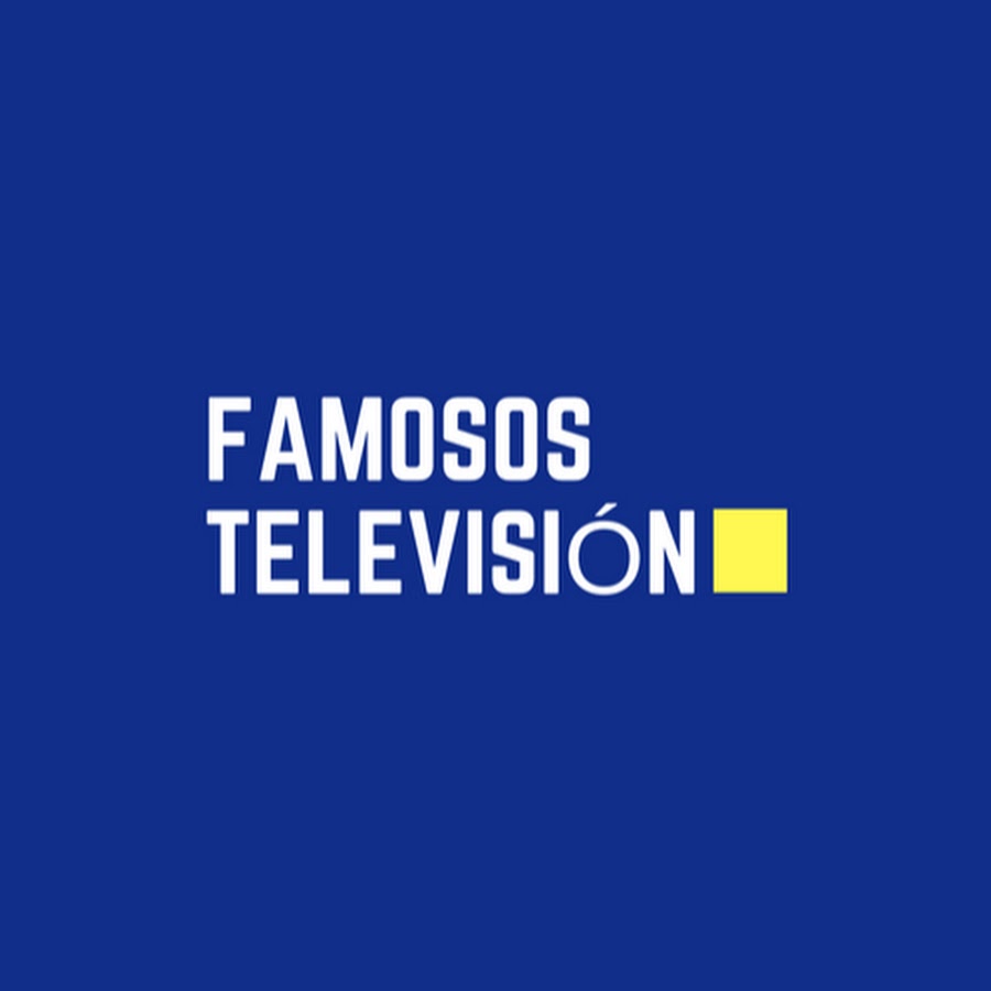 Famosos TELEVISIÃ“N YouTube channel avatar