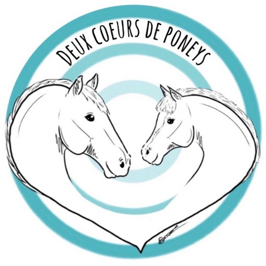 Deux cÅ“urs de poneys Avatar de canal de YouTube