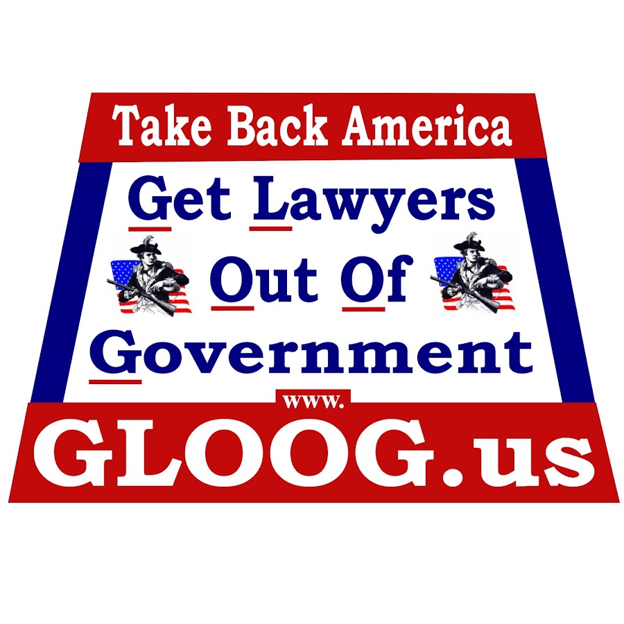 GLOOG - Get Lawyers Out Of Government YouTube kanalı avatarı