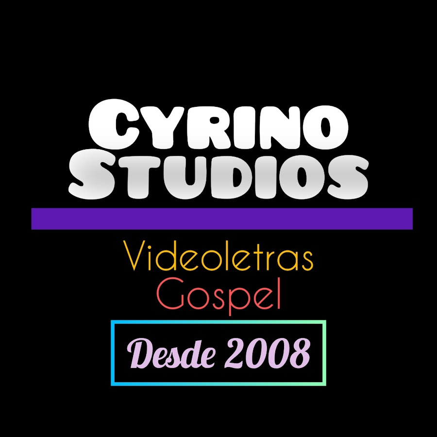 Cyrino Studios - Videoletras Gospel YouTube 频道头像