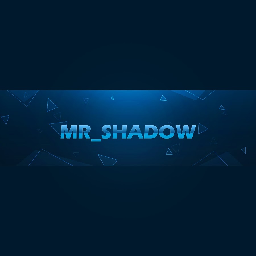 MR_ SHADOW Awatar kanału YouTube