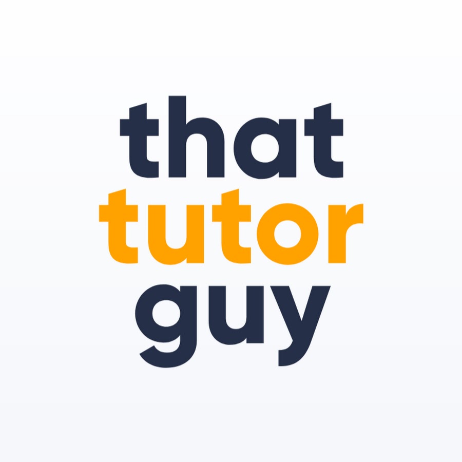 ThatTutorGuy YouTube channel avatar