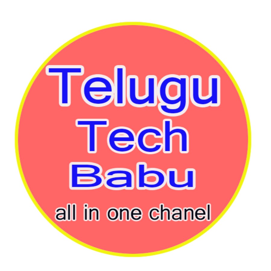 Telugu Tech Babu Avatar canale YouTube 