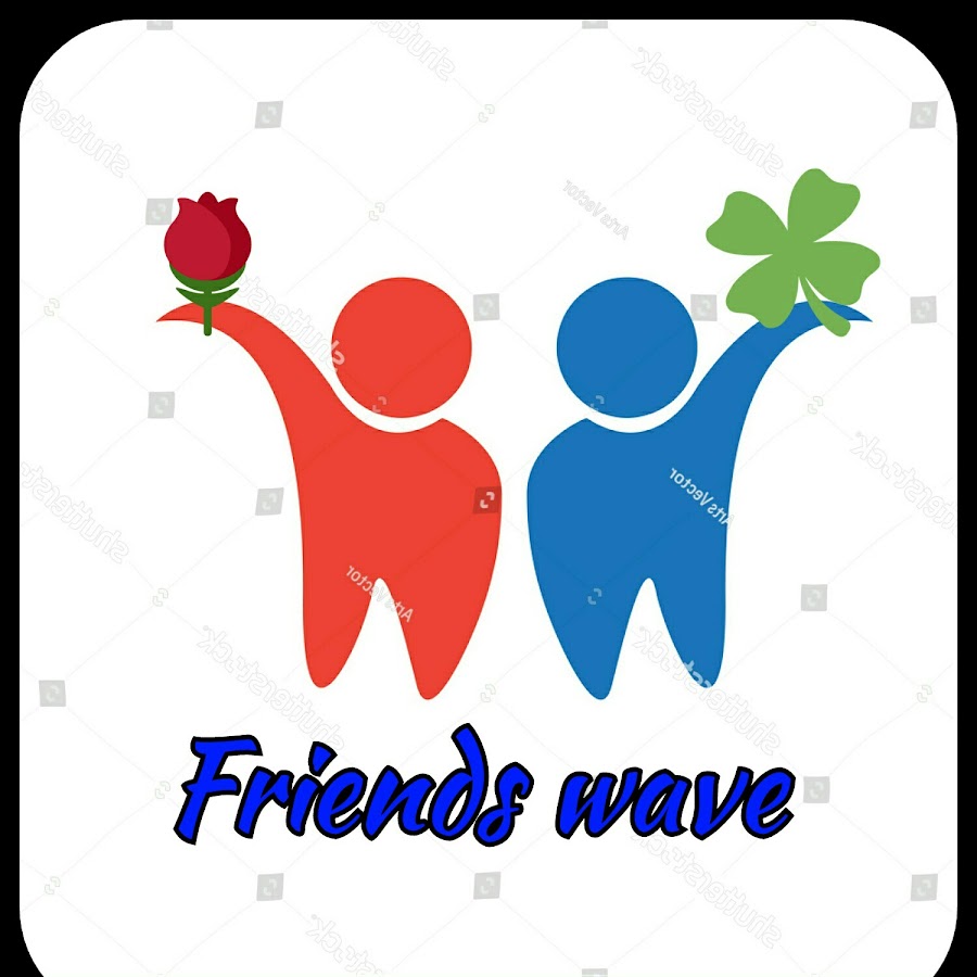 friends wave YouTube channel avatar