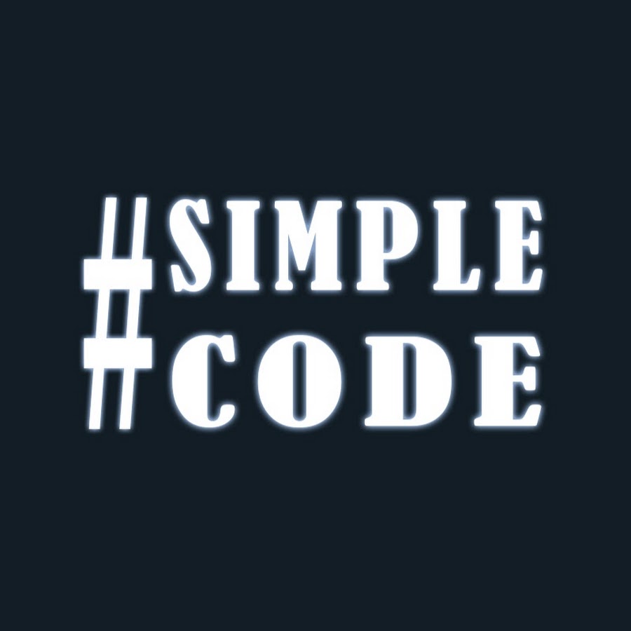 #SimpleCode Avatar channel YouTube 