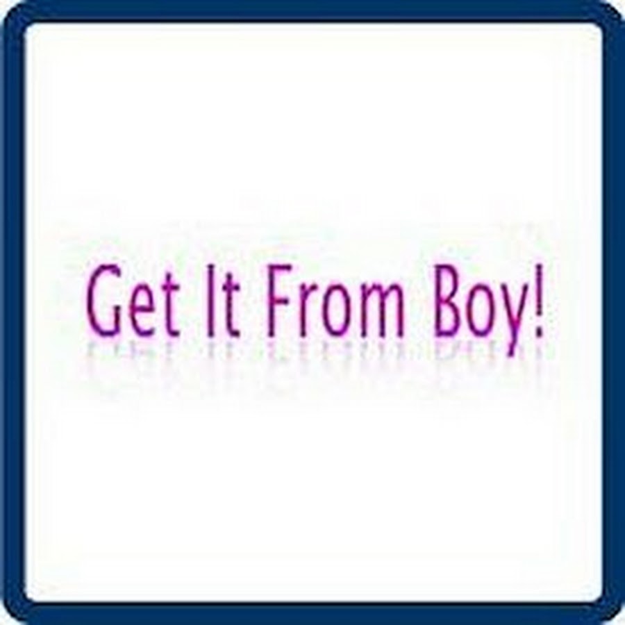 getitfromboy YouTube channel avatar