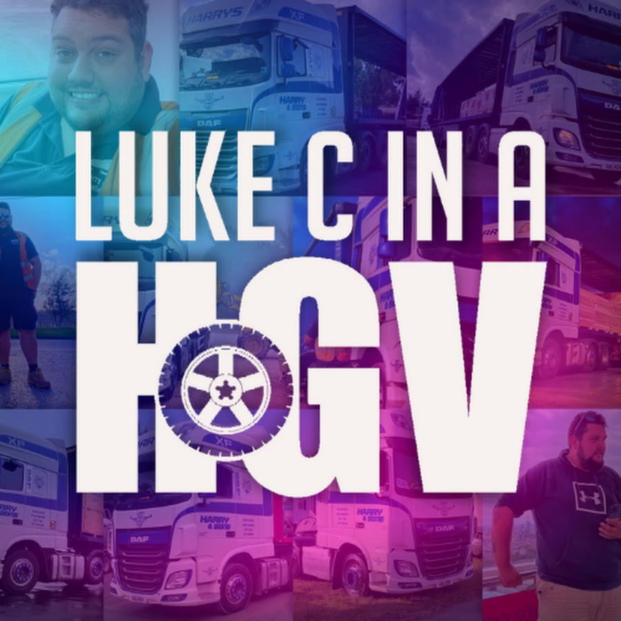 Luke C in a HGV