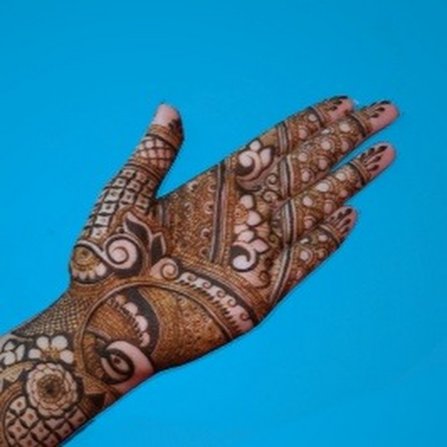 Mehndi designs for hands YouTube channel avatar