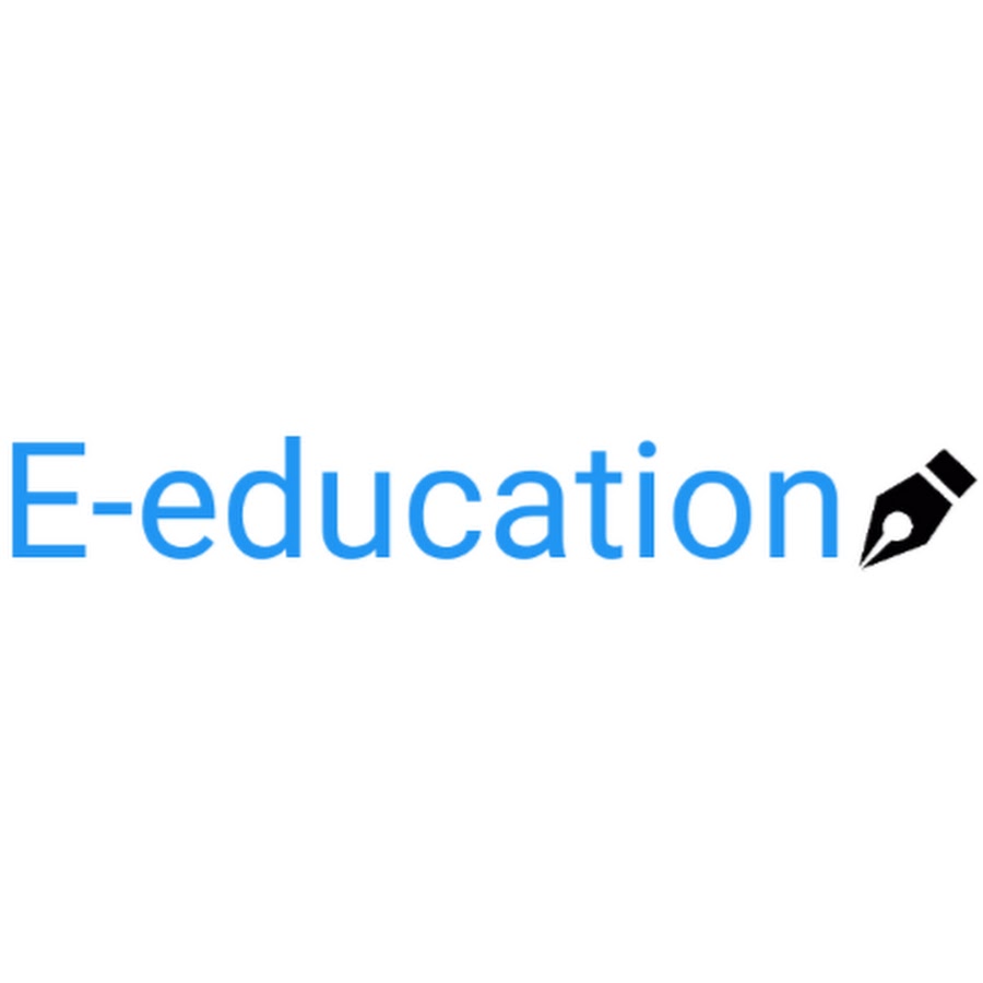 E-education यूट्यूब चैनल अवतार