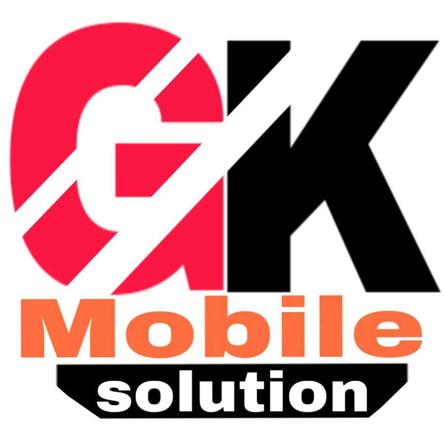 GK MOBILE SOLUTION यूट्यूब चैनल अवतार
