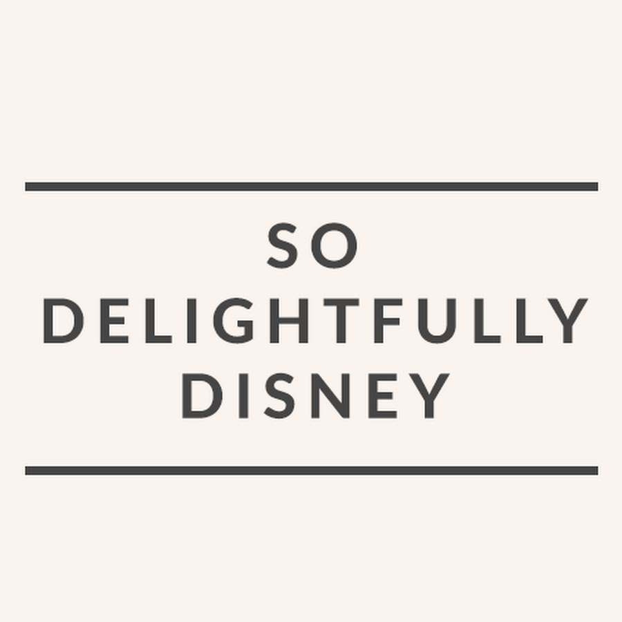 So Delightfully Disney यूट्यूब चैनल अवतार