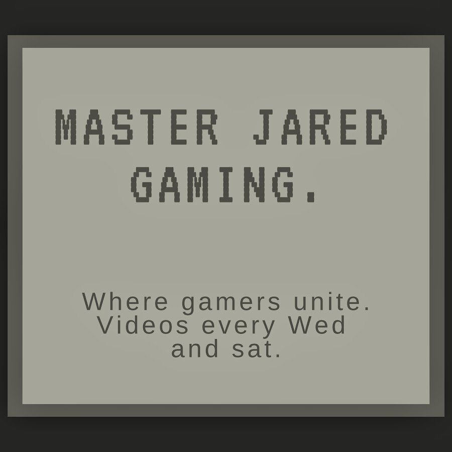 Master jared gaming YouTube channel avatar