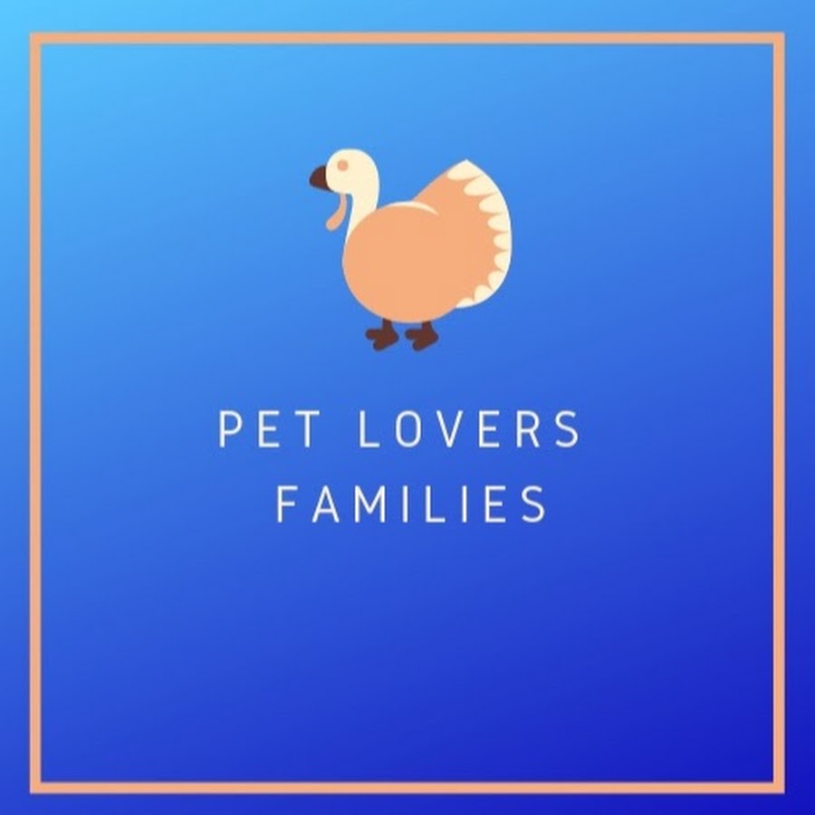 PET LOVERS FAMILIES Avatar canale YouTube 
