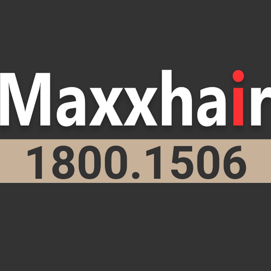 MaxxHair New YouTube 频道头像