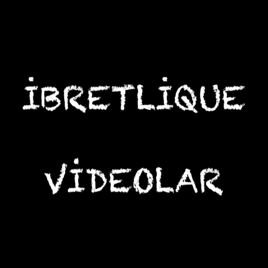 Ä°bretlique Videolar YouTube channel avatar