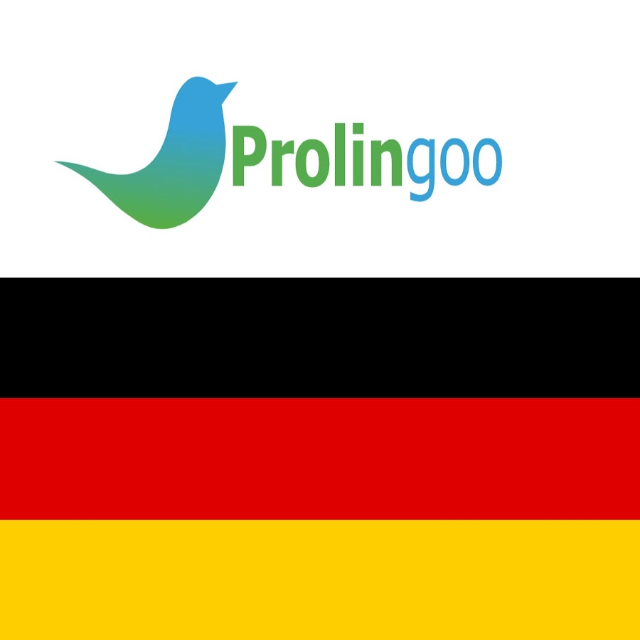 Learn German with Prolingo رمز قناة اليوتيوب