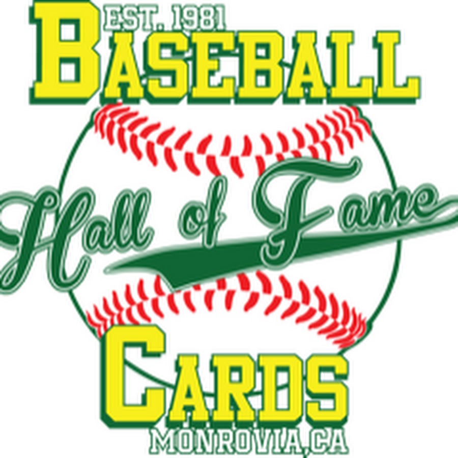 Hall of Fame Baseball Cards YouTube channel avatar