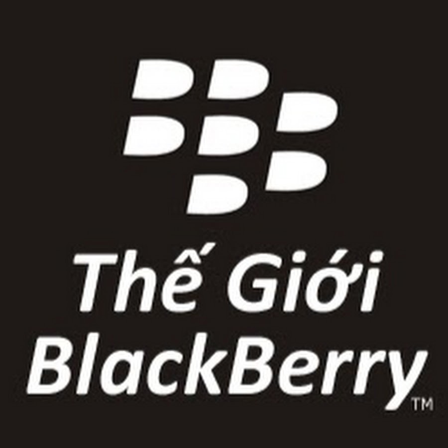 Tháº¿ giá»›i BlackBerry YouTube 频道头像