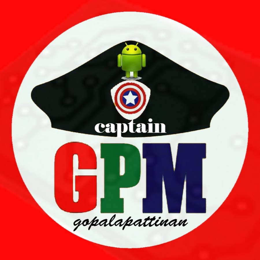 CAPTAIN GPM -TAMIL رمز قناة اليوتيوب