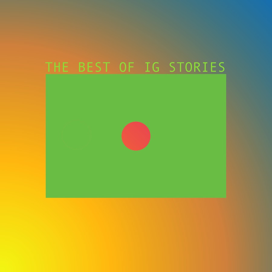 The best of IG stories यूट्यूब चैनल अवतार