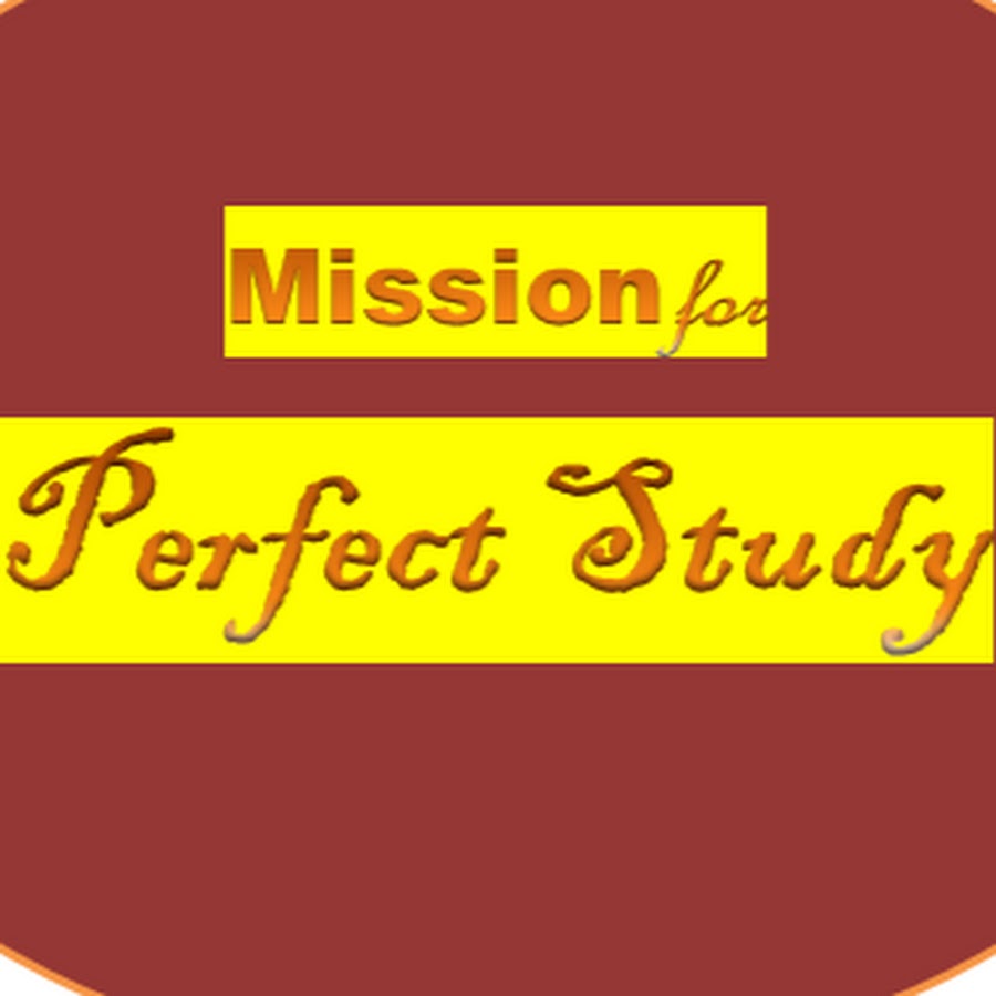 Mission for Perfect Study Avatar canale YouTube 